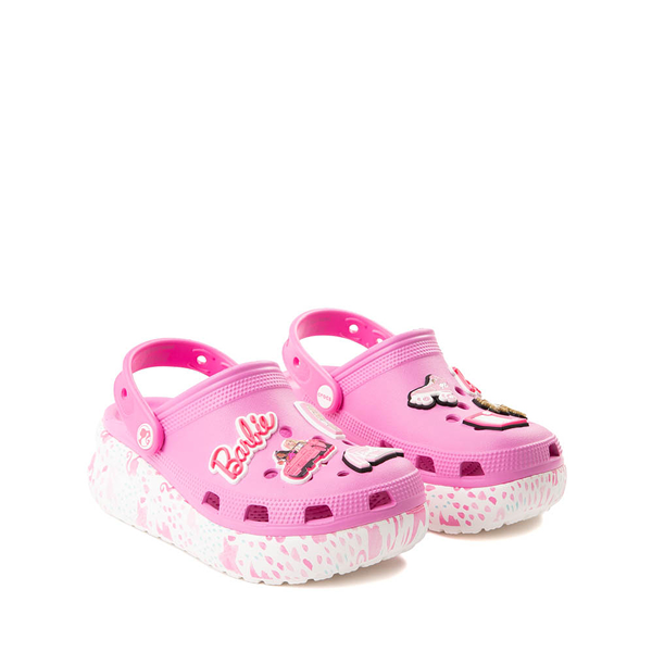 alternate view Barbie™ x Crocs Cutie Clog - Little Kid / Big Kid - Electric PinkALT5