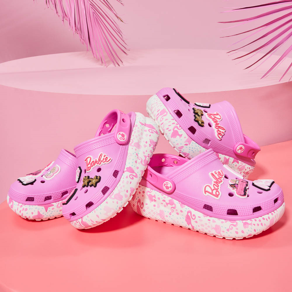 Barbie&trade; x Crocs Cutie Clog - Little Kid / Big Kid - Electric Pink