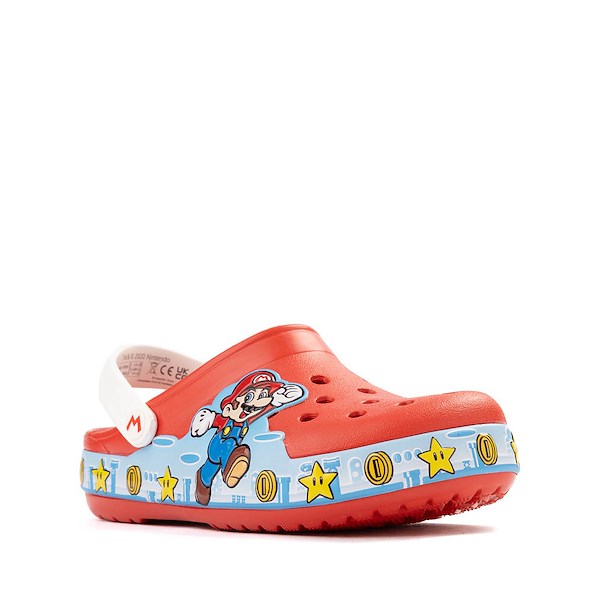 alternate view Super Mario Bros. Crocs Classic Lights Clog - Little Kid / Big Kid - RedALT5