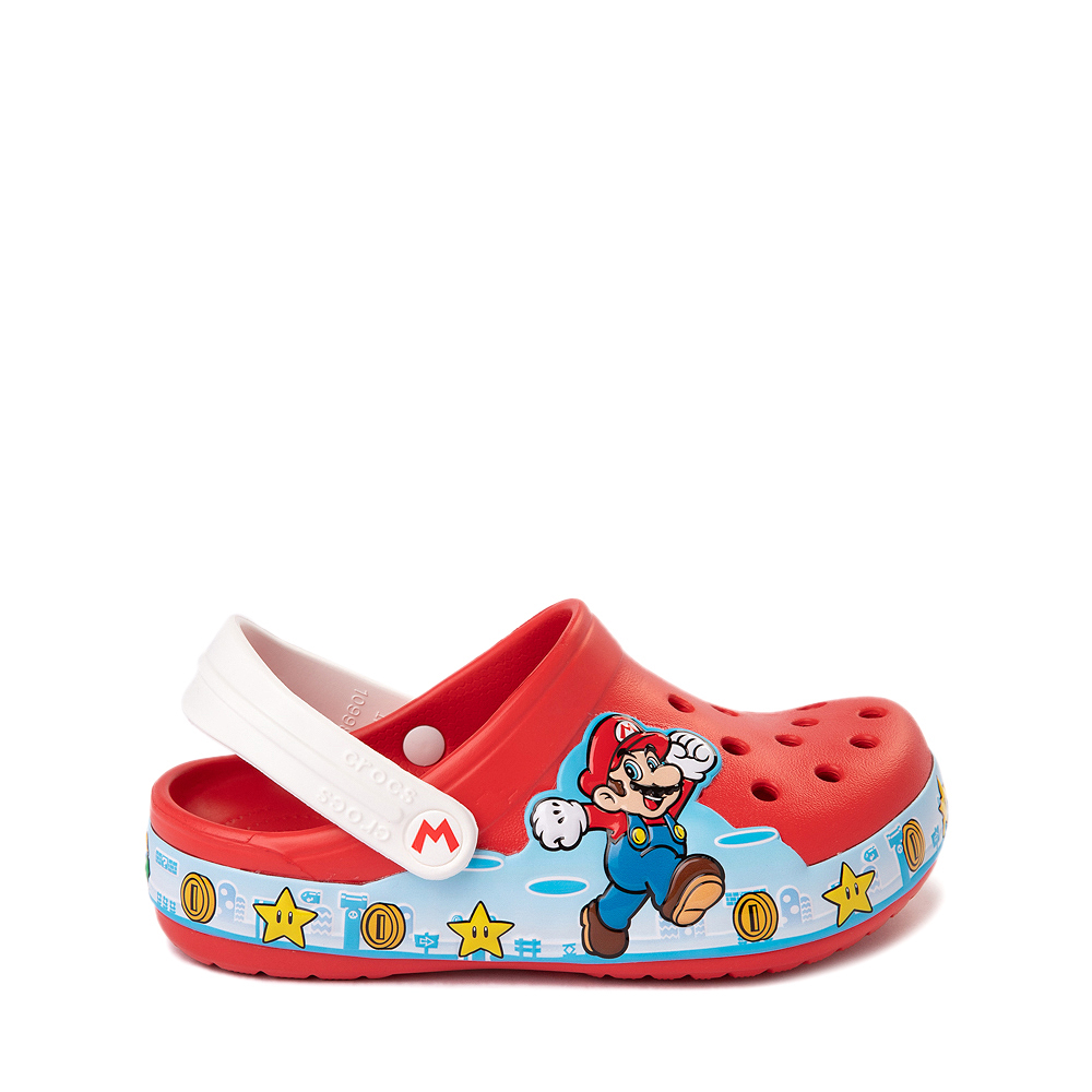 Crocs Classic Super Mario Bros. Lights Clog - Little Kid / Big Kid - Red