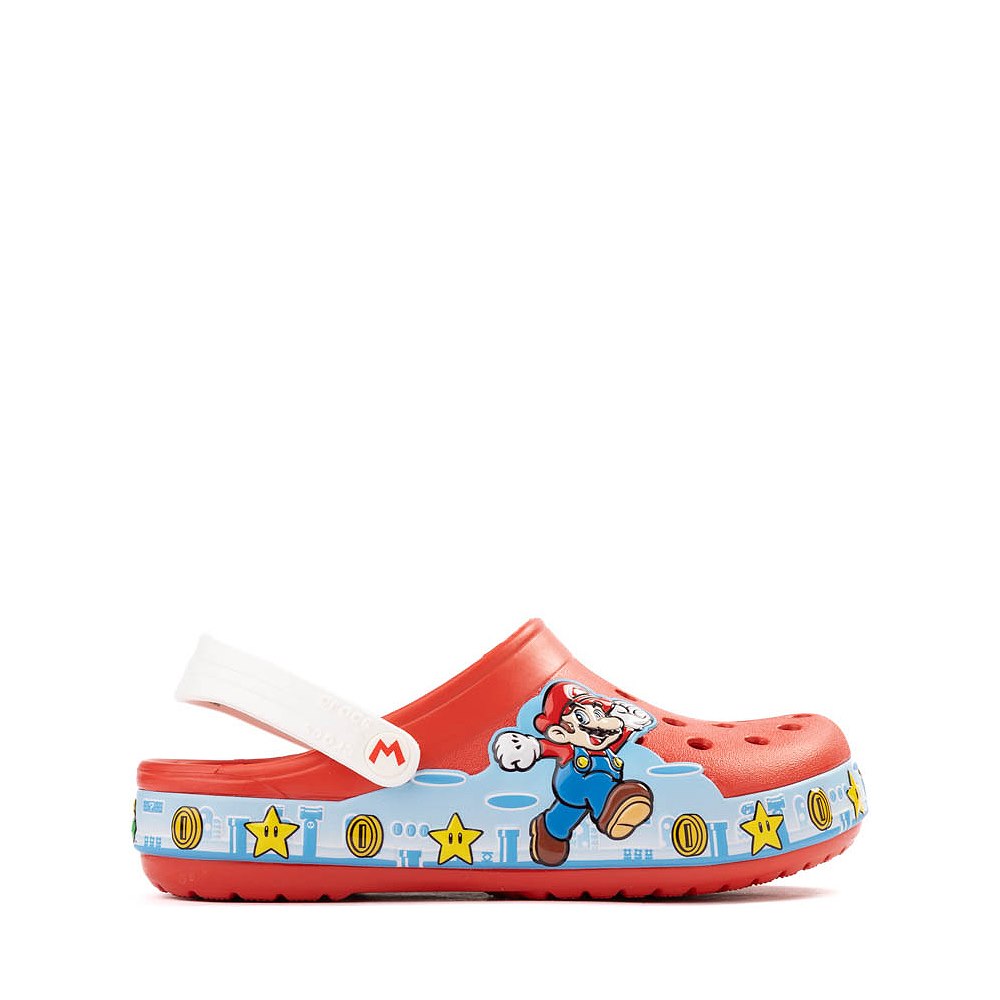 Super Mario Bros. Crocs Classic Lights Clog - Little Kid / Big Kid - Red