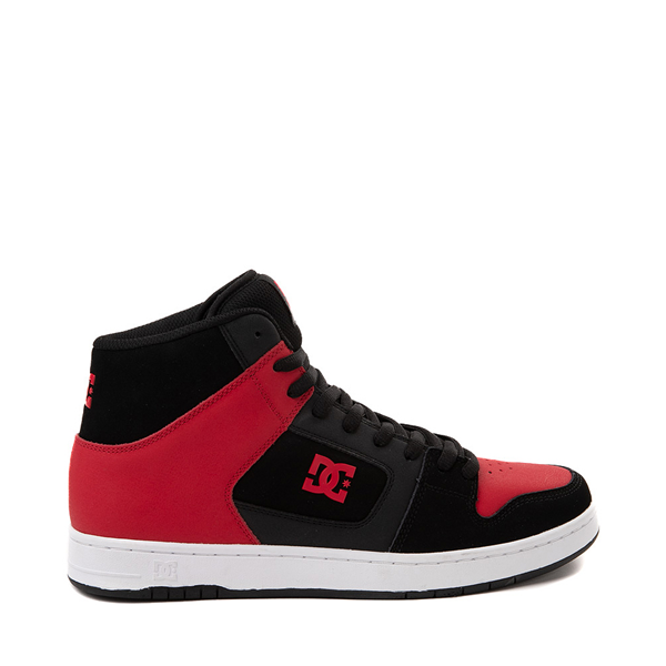 Mens DC Manteca 4 Hi Skate Shoe - Black / Red