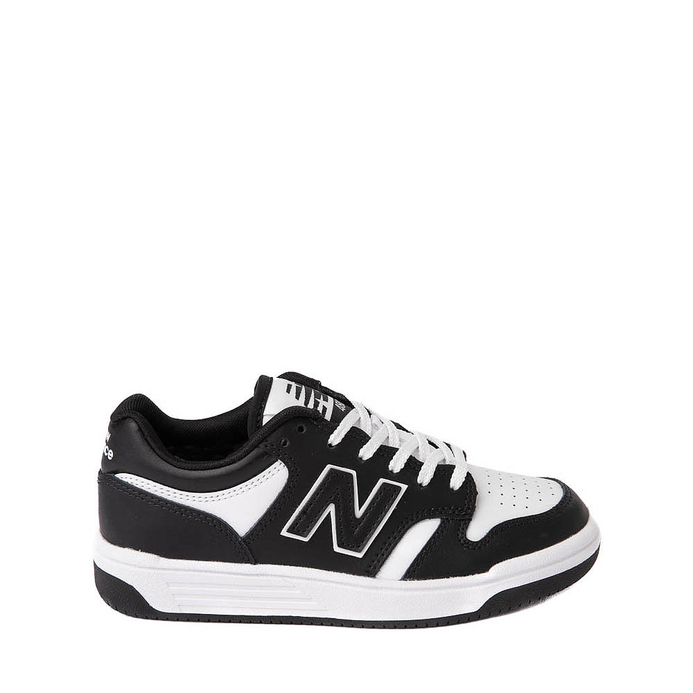 New Balance 480 Athletic Shoe - Big Kid - Black / White