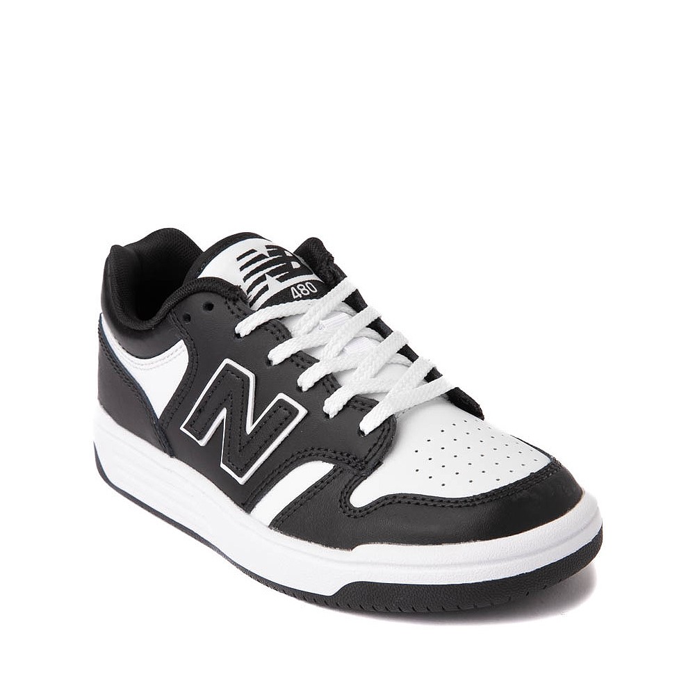 New Balance 480 Athletic Shoe - Big Kid - Black / White | Journeys