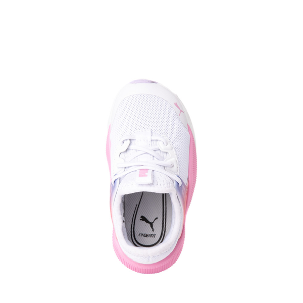 alternate view PUMA Pacer Future Athletic Shoe - Baby / Toddler - White / Sunset SkyALT2