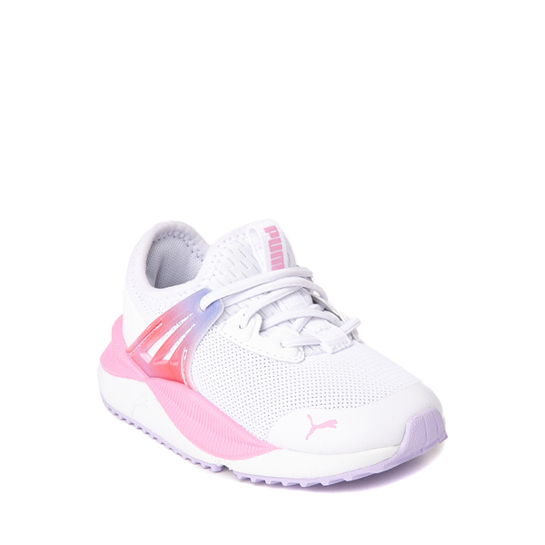 alternate view PUMA Pacer Future Athletic Shoe - Baby / Toddler - White / Sunset SkyALT5