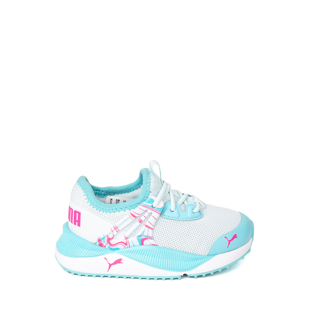 PUMA Pacer Future Athletic Shoe - Baby / Toddler - Whipped Dreams / Nitro Blue