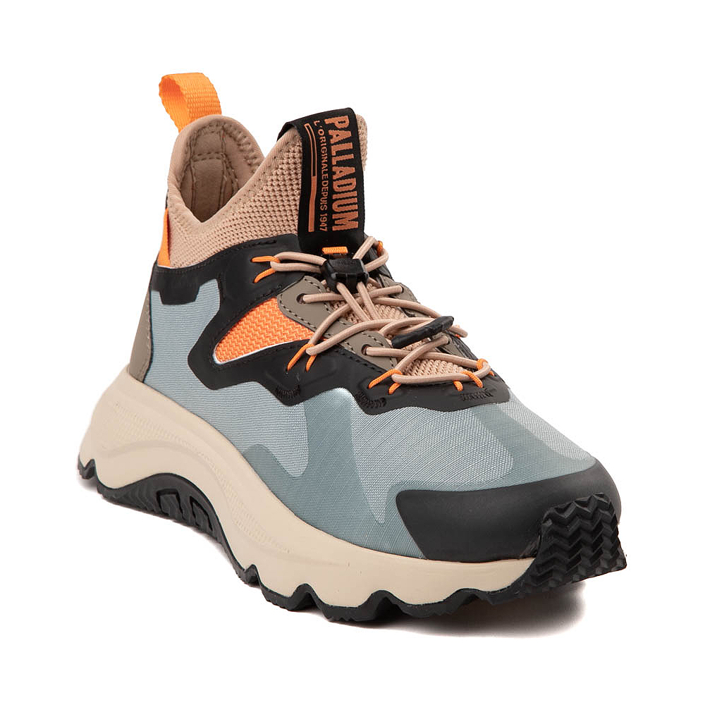 Womens Palladium Thunder Lo Athletic Shoe Blue Grey Journeys