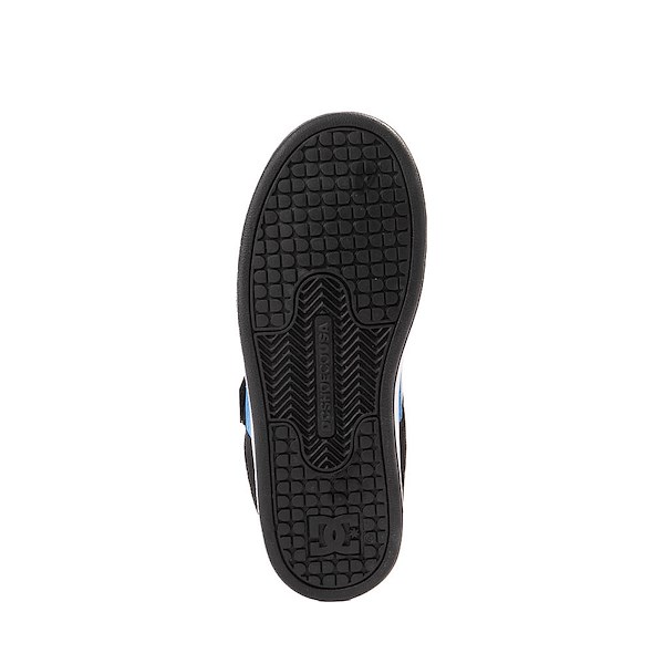 alternate view DC Manteca 4 Elastic Skate Shoe - Little Kid / Big Kid - Black / Blue / GreyALT3