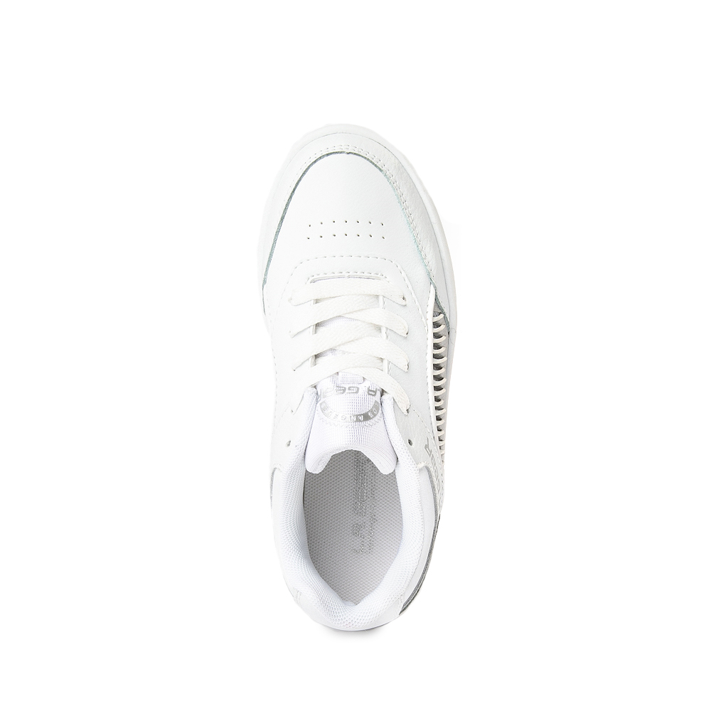 LA Gear Flame Low Athletic Shoe - Little Kid - White / Silver | Journeys