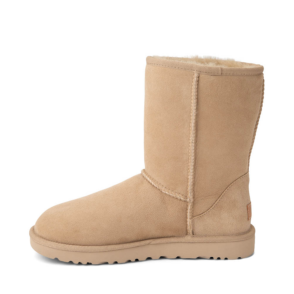 Womens Ugg Classic Short Ii Boot Mustard Seed Journeys