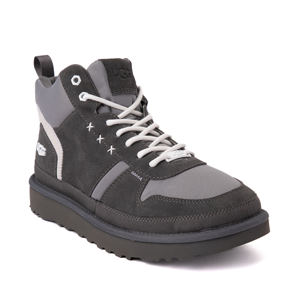 alternate view Mens UGG® Highland Hi Heritage Sneaker - GreyALT5