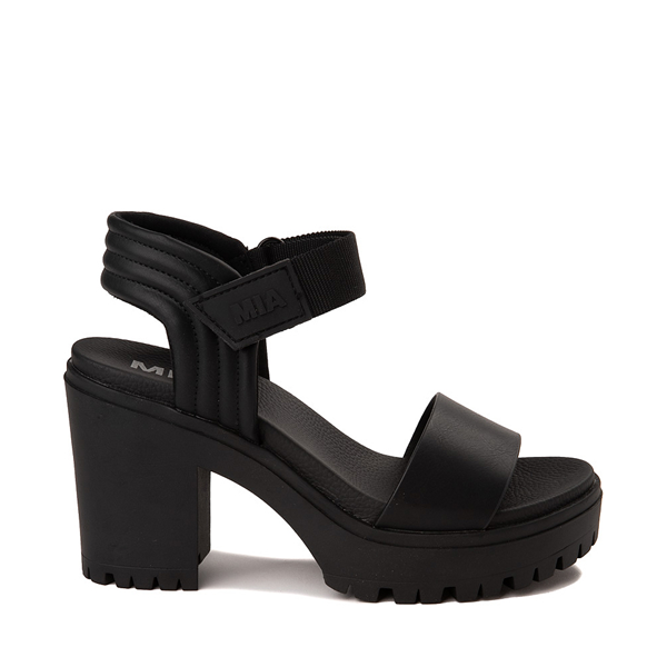 Womens MIA Ivelisse Platform Sandal - Black