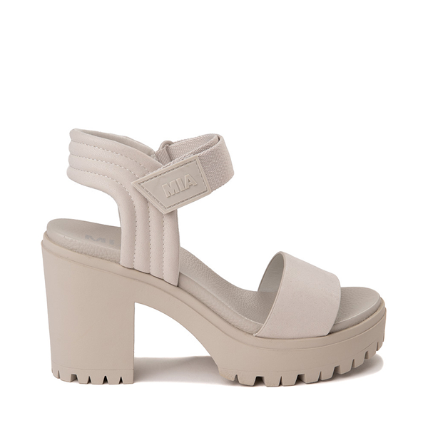 Womens MIA Ivelisse Platform Sandal - Cream
