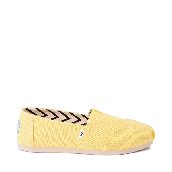 Womens TOMS Classic Slip On Casual Shoe - Sun Yellow