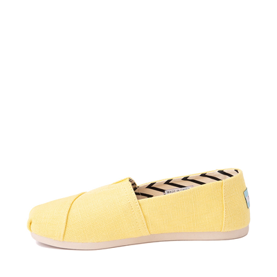 Alternate view of Womens TOMS Alpargata Slip On Casual Shoe - Sun Yellow