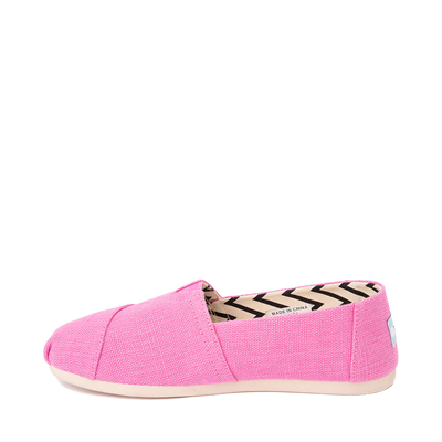 Alternate view of Womens TOMS Alpargata Slip On Casual Shoe - Pink