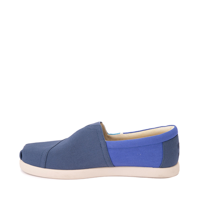 Alternate view of Mens TOMS Classic Slip On Casual Shoe - Moonlight Blue