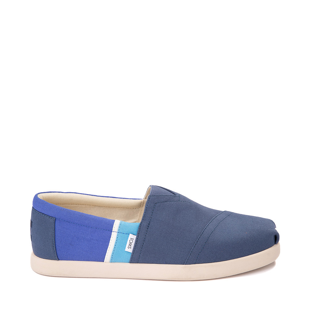 Mens TOMS Classic Slip On Casual Shoe - Moonlight Blue