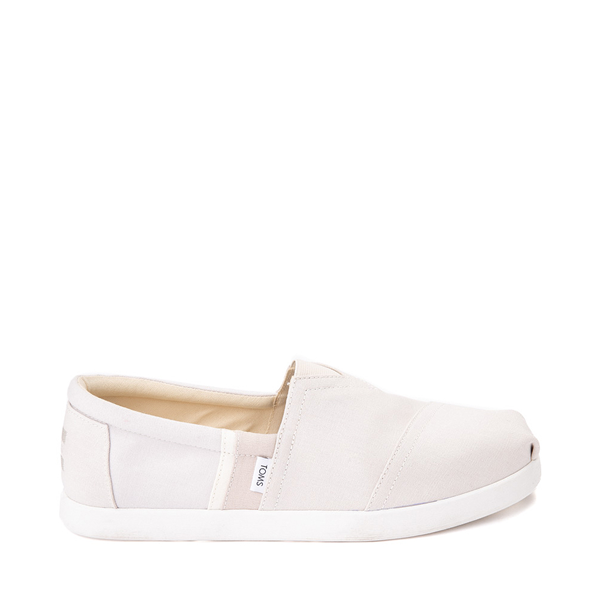 Main view of Mens TOMS Classic Slip On Casual Shoe - Porcelain
