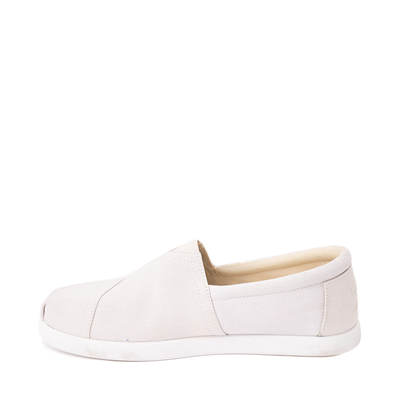Alternate view of Mens TOMS Classic Slip On Casual Shoe - Porcelain