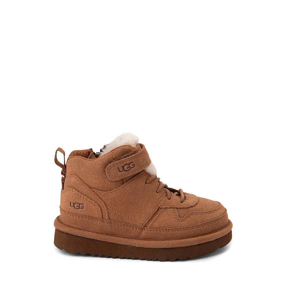 UGG® Highland Hi Heritage Sneaker - Toddler / Little Kid - Chestnut