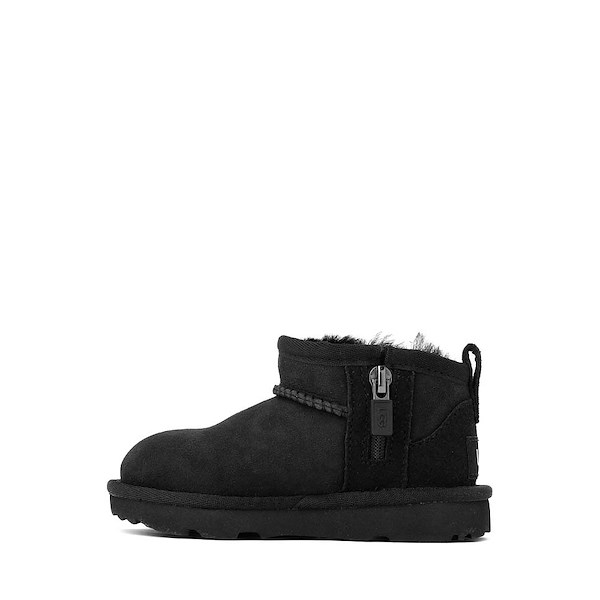 alternate view UGG® Classic Ultra Mini Boot - Toddler / Little Kid - BlackALT1