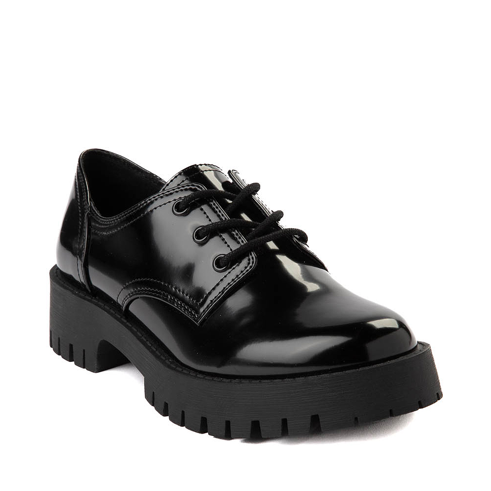 Womens Madden Girl Hallie Platform Oxford Casual Shoe Black Journeys