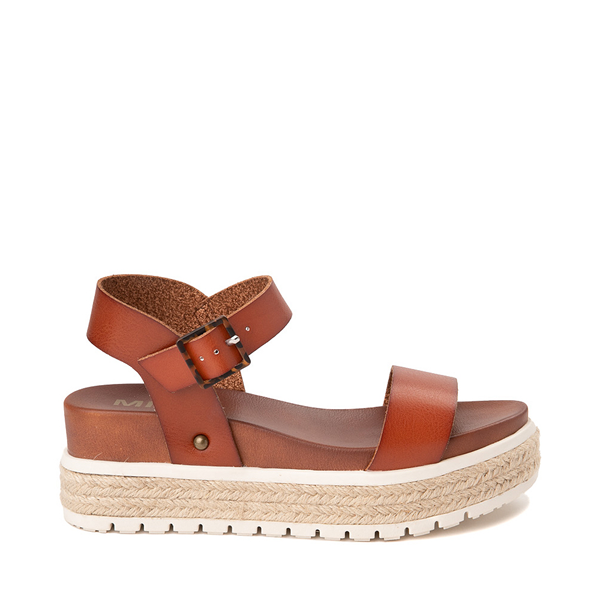 Main view of Womens MIA Kiera Platform Sandal - Cognac