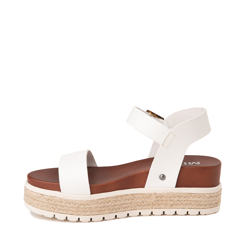 Womens MIA Kiera Platform Sandal - White | Journeys