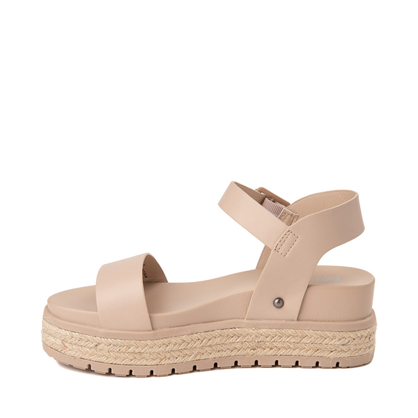 alternate view Womens MIA Kiera Platform Sandal - BeigeALT1