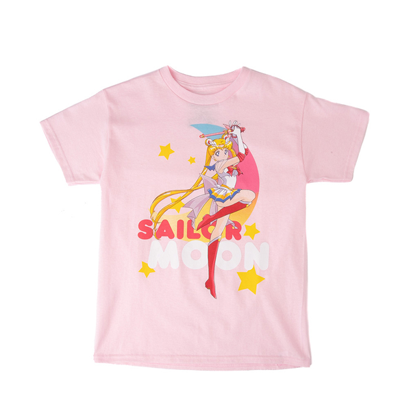 Main view of Sailor Moon Tee - Little Kid / Big Kid - Pink