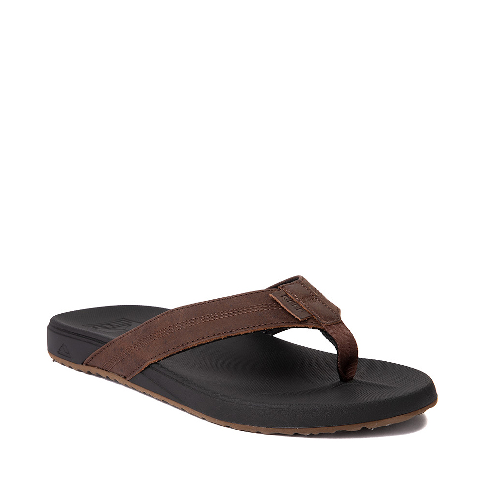 Mens Reef Cushion Phantom LE Sandal - Brown | Journeys