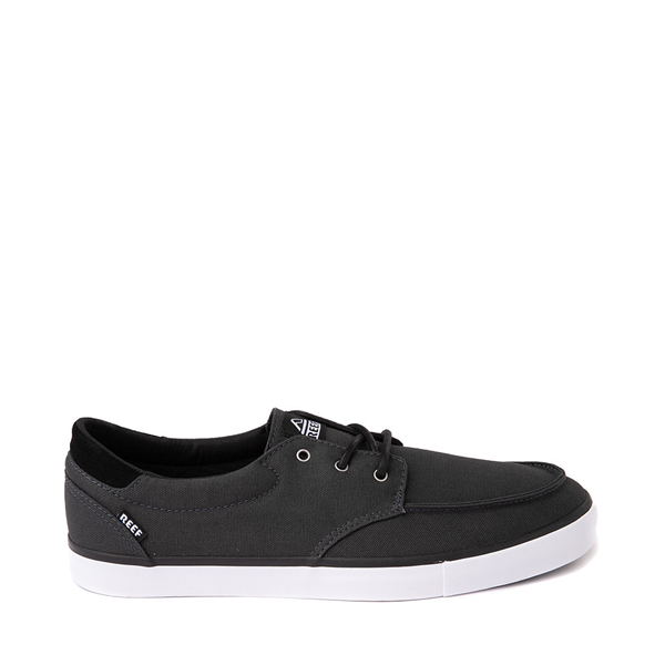 Main view of Mens Reef Deckhand 3 Casual Shoe - Black