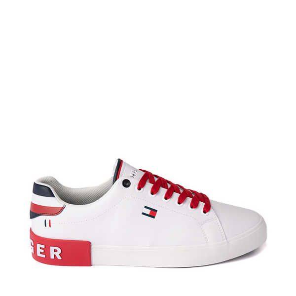 Main view of Mens Tommy Hilfiger Rezz Casual Shoe - White / Red
