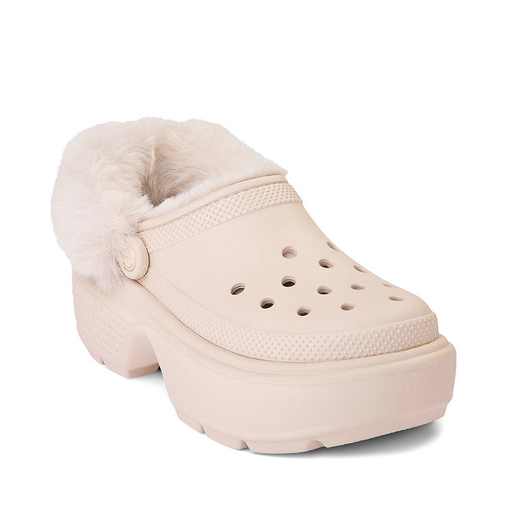Crocs Stomp Lined Platform Clog Stucco Journeys