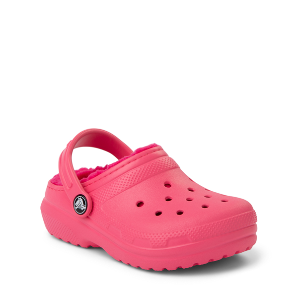 Crocs Classic Lined Clog - Little Kid / Big Kid - Hyper Pink | Journeys