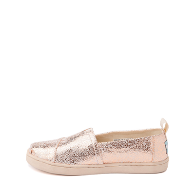 Alternate view of TOMS Classic Foil Slip On Casual Shoe - Little Kid / Big Kid - Gold