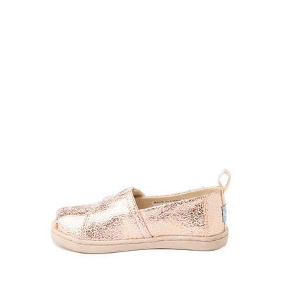 Alternate view of TOMS Classic Foil Slip On Casual Shoe - Baby / Toddler / Little Kid - Gold
