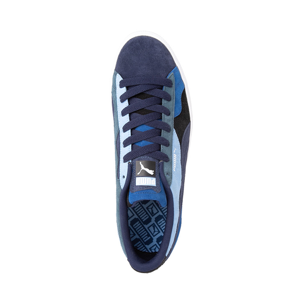 alternate view Mens PUMA Suede Camowave Athletic Shoe - Navy / Clyde Royal / DaydreamALT2