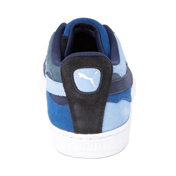 alternate view Mens PUMA Suede Camowave Athletic Shoe - Navy / Clyde Royal / DaydreamALT4