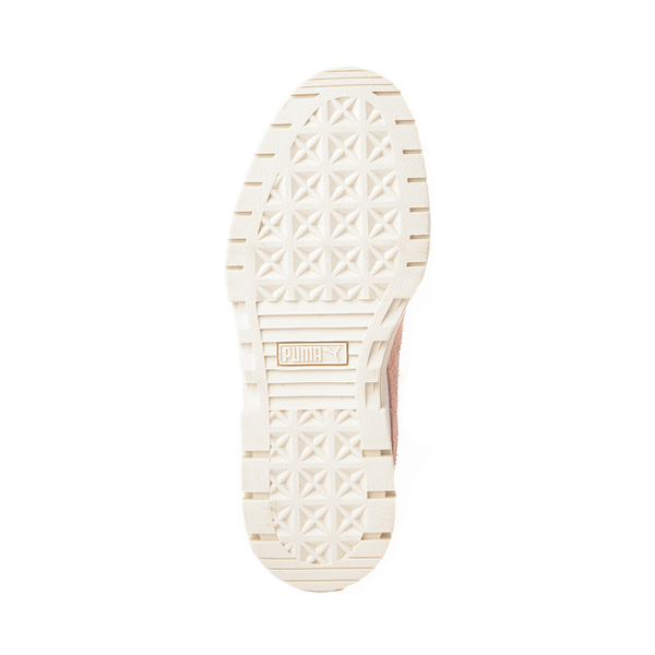alternate view Womens PUMA Mayze Thrifted Platform Athletic Shoe - Warm WhiteALT3