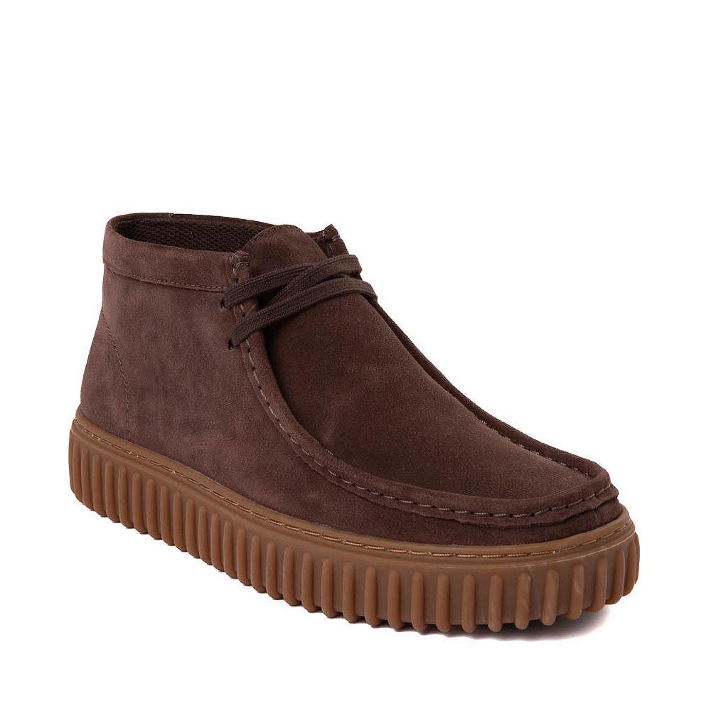 Clarks Torhill Hi Chukka Boot Dark Brown Journeys