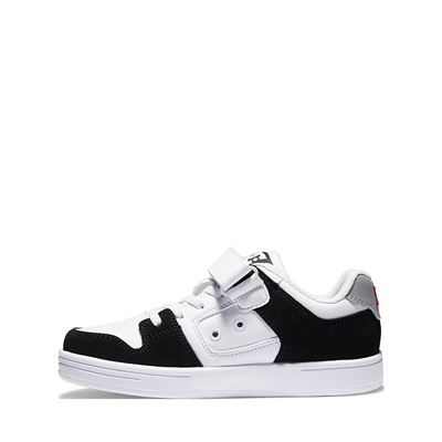 Alternate view of DC Manteca 4 Elastic Skate Shoe - Little Kid / Big Kid - Black / White / Red