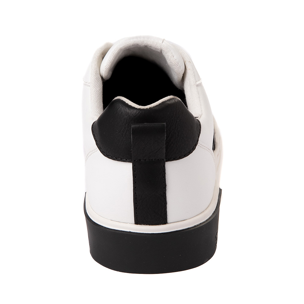 Mens Strauss and Ramm The Court Athletic Shoe - White / Black | Journeys