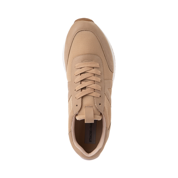 alternate view Mens Strauss and Ramm The Runner Athletic Shoe - NaturalALT2