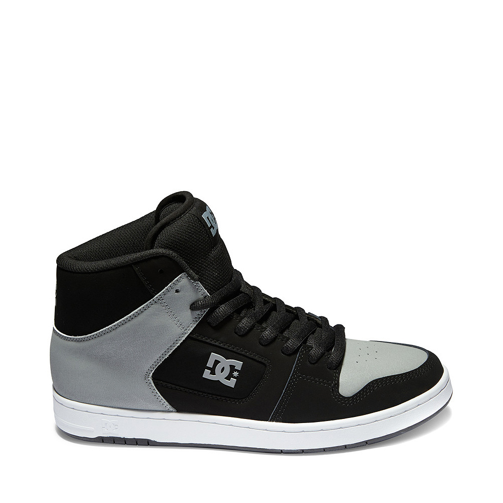 Mens DC Manteca 4 Hi Skate Shoe - Black / Gray