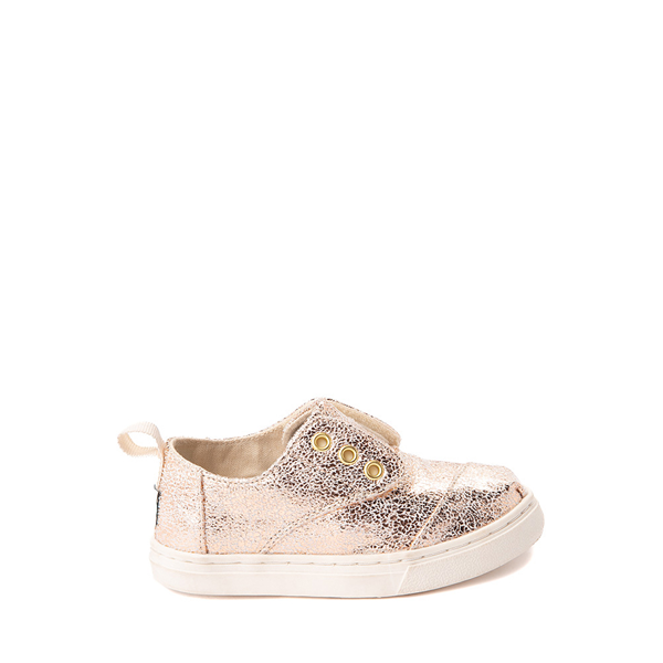 Main view of TOMS Cordones Foil Casual Shoe - Baby / Toddler / Little Kid - Gold