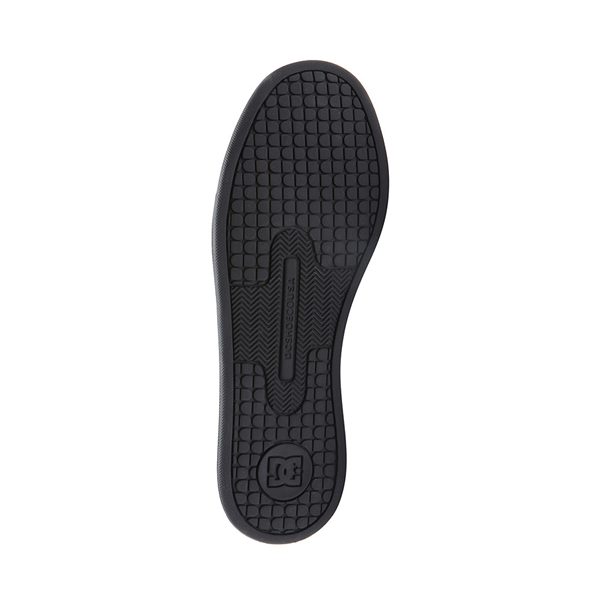 alternate view Womens DC Court Graffik Skate Shoe - Black / White StencilALT3