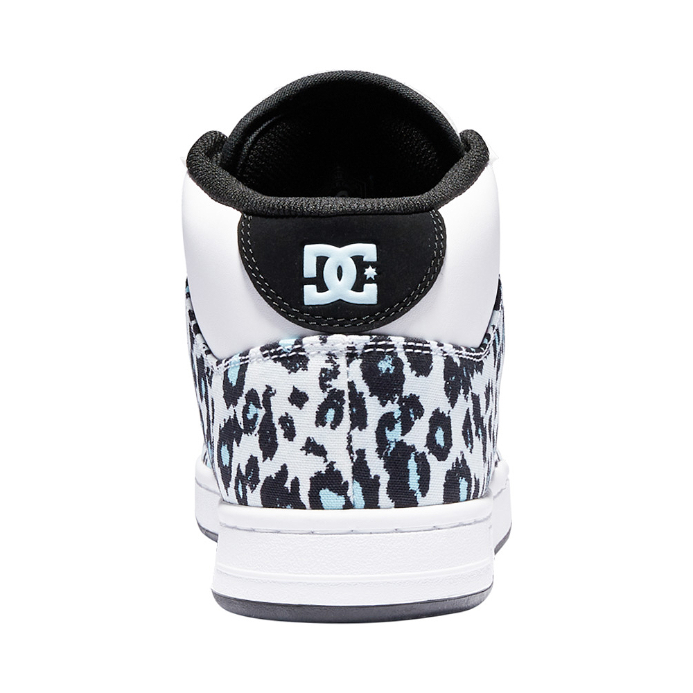 Womens DC Manteca 4 Hi Skate Shoe White / Black / Cheetah Journeys